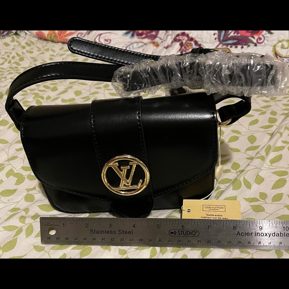 Small black bag.